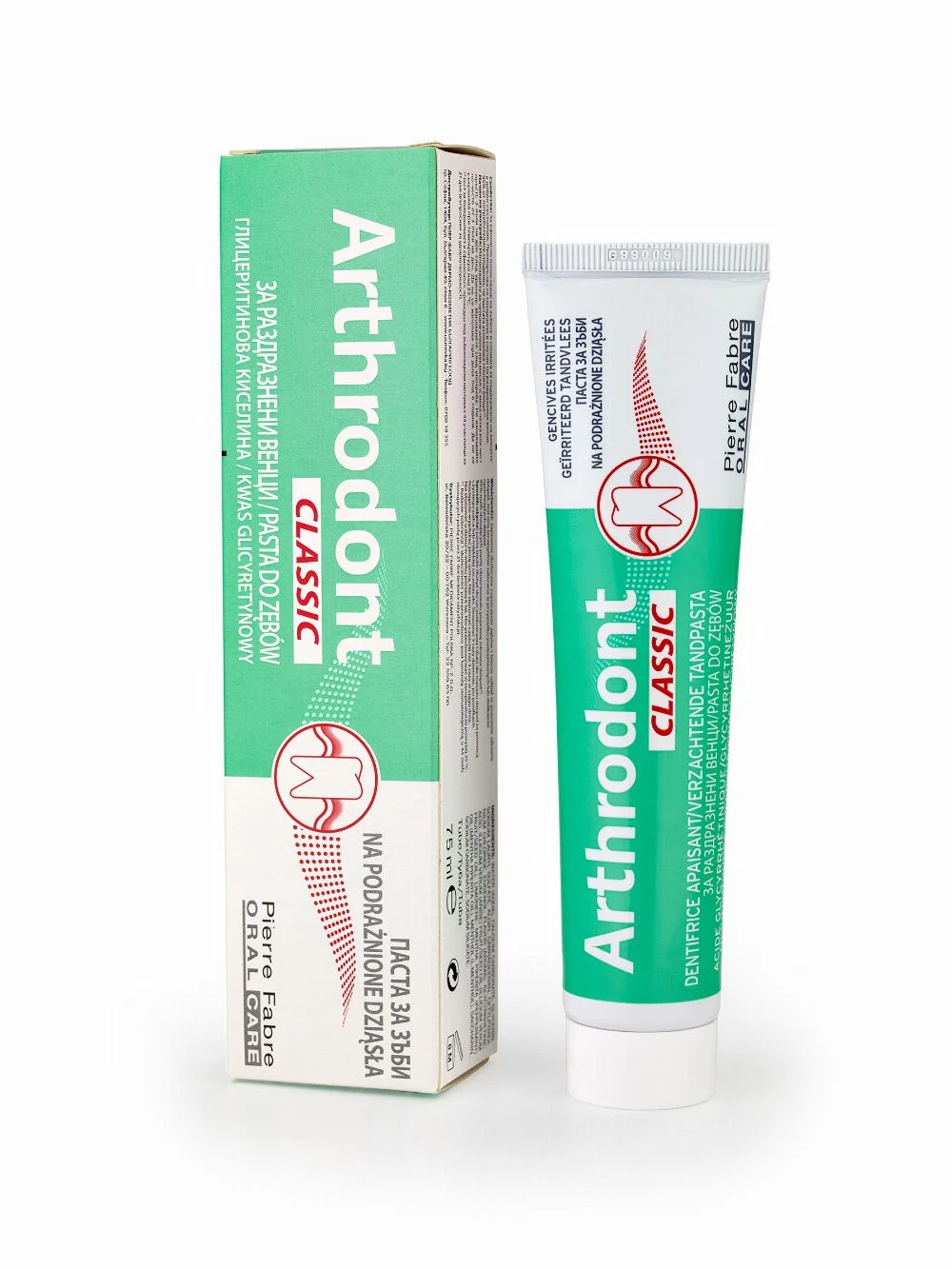 Pasta do podrażnionych dziąseł z tendencją do krwawienia Arthrodont Classic 75ml