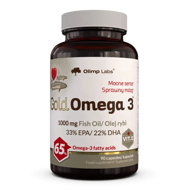 Olimp Gold Omega 3 –  kapsułki 90 szt.