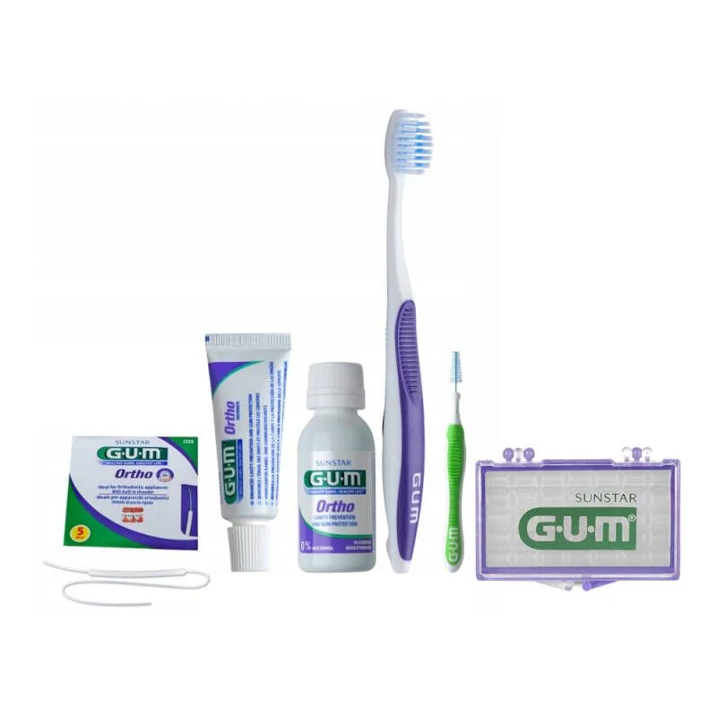 Zestaw ortodontyczny GUM Ortho bez tabletek