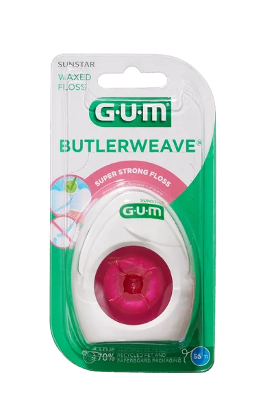 Woskowana nić dentystyczna GUM Butlerweave 1155 (55 m)