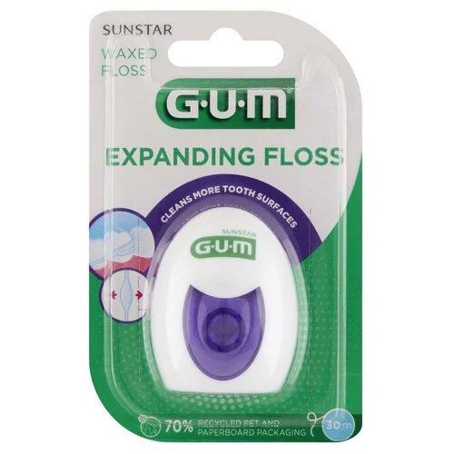 Nić dentystyczna Gum Expanding Floss 30m