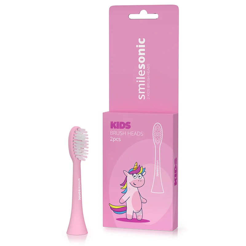 Końcówki do szczoteczki sonicznej dla dzieci Smilesonic Kids Jednorożec – 2 szt.