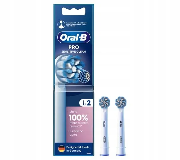 Oral-B Sensitive Clean PRO EB60-2 –  końcówki do szczoteczki elektrycznej 2 szt.