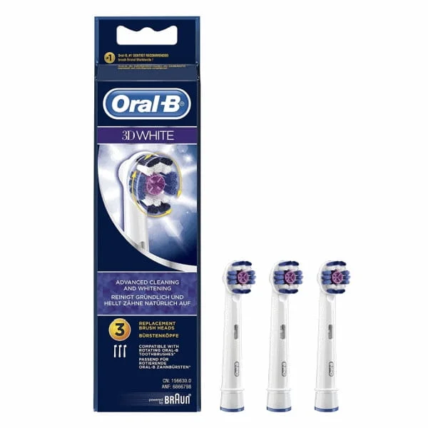 Końcówki Oral-B 3D White/ProWhite EB-18-3 – 3 szt.