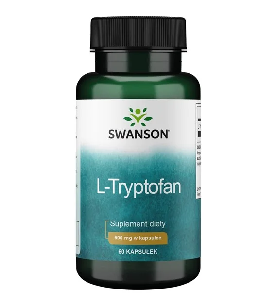 Swanson L-tryptofan 500 mg – kapsułki 60 szt.