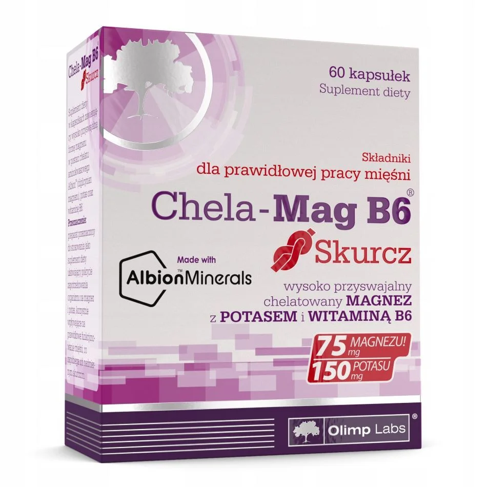 Olimp Chela-Mag B6 Skurcz –  kapsułki 60 szt.