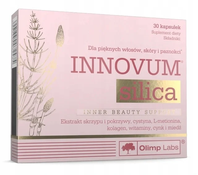Olimp INNOVUM silica MAX dla pięknych włosów, skóry i paznokci –  tabletki 30 szt.