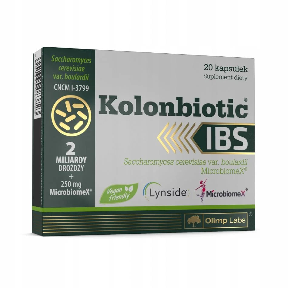 Olimp Kolonbiotic IBS dla mikrobiomu jelit – kapsułki 20 szt.