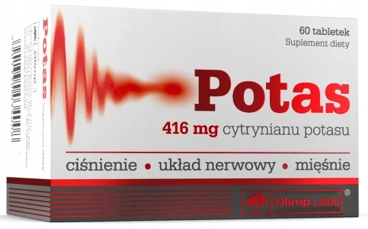 Olimp Potas 416 mg cytrynianu potasu – tabletki 60 szt.