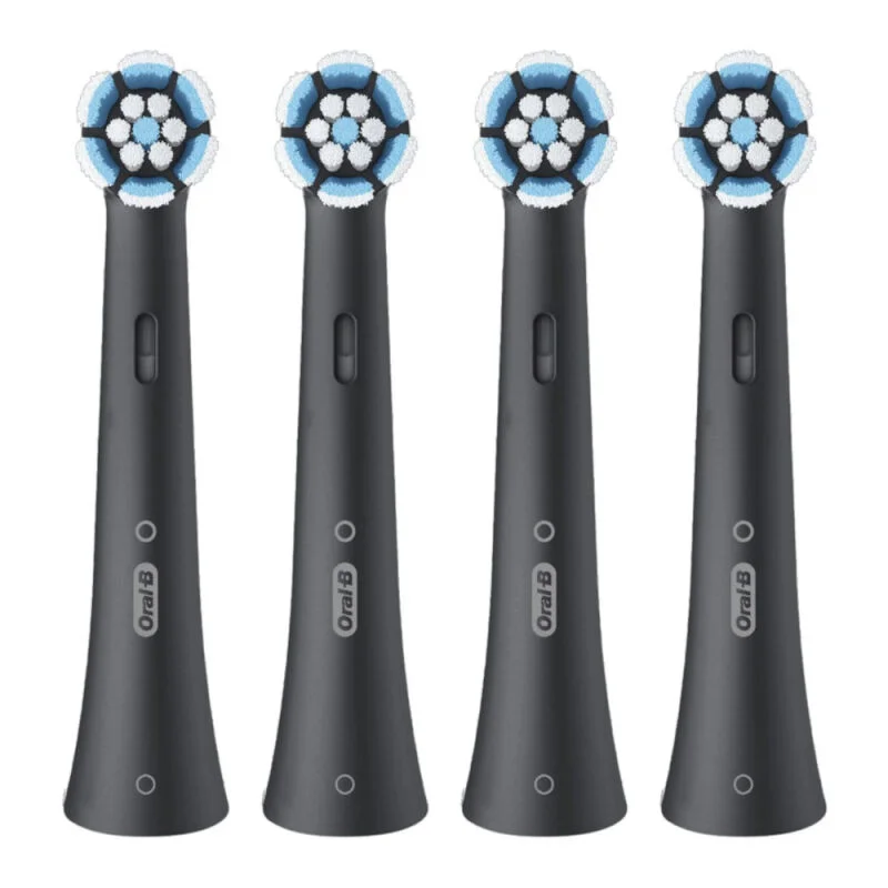 ORAL-B iO Gentle Care Black – końcówki do szczoteczki elektrycznej ORAL-B iO czarne 4 szt.