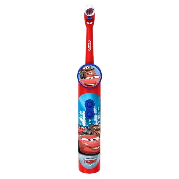 Braun Oral-B DB3010 - Elektryczna szczoteczka dla dzieci z bohaterami filmu Auta