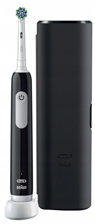 Szczoteczka elektryczna Oral-B PRO 1 Black Cross Action z etui