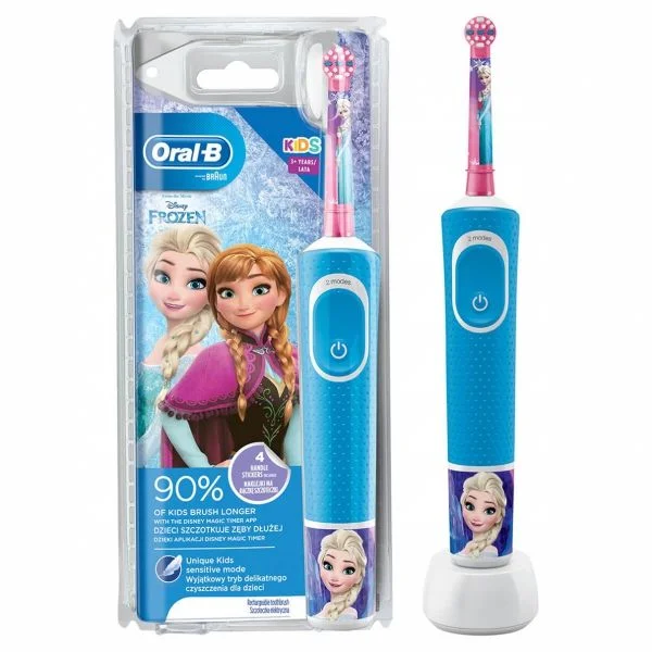 Szczoteczka elektryczna dla dziecka +3 ORAL-B Vitality Kids D100 Frozen