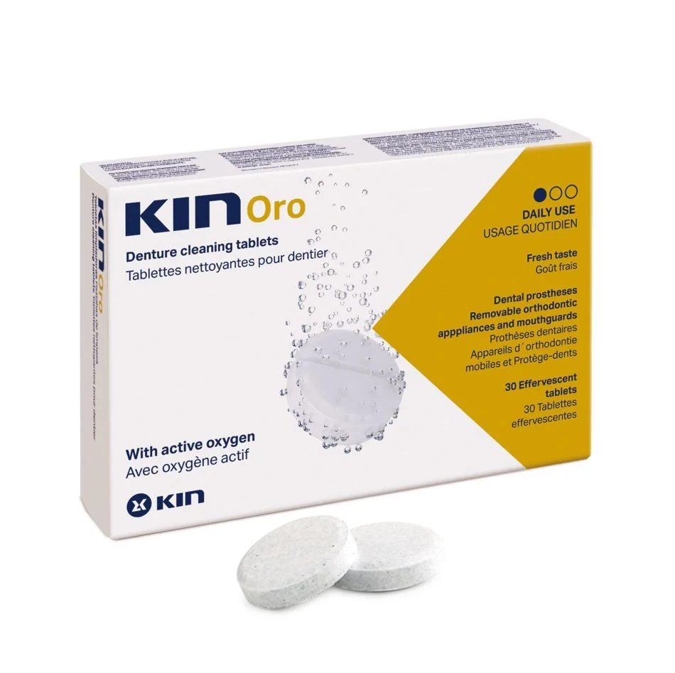 KIN ORO tabletki czyszczące do protez 30 sztuk