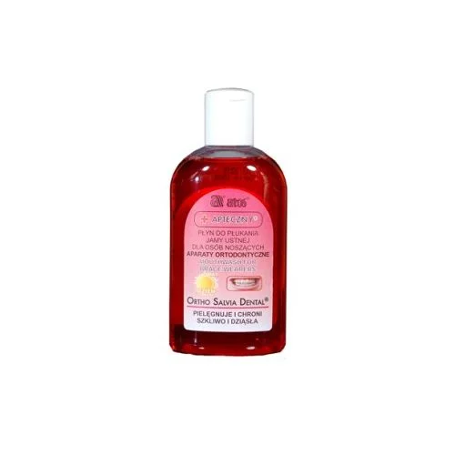 Ortho Salvia Dental Day - Aktywny płyn do płukania jamy ustnej dla osób noszących aparaty ortodontyczne 200 ml