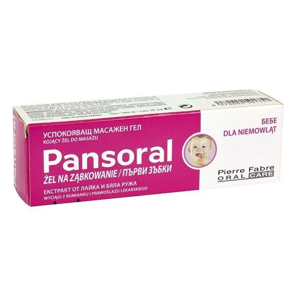Pansoral 15ml – łagodzący żel na ząbkowanie