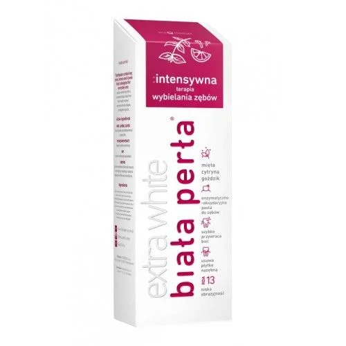 Pasta wybielająca Biała Perła Plus Intensywna Terapia 75ml