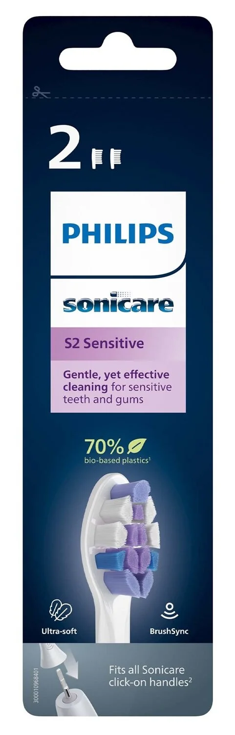 Końcówki Philips Sonicare Sensitive 2 szt. HX6052