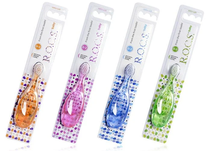 Szczoteczka do zębów dla dzieci (0-3 lat) Rocs Baby Ekstra-Soft