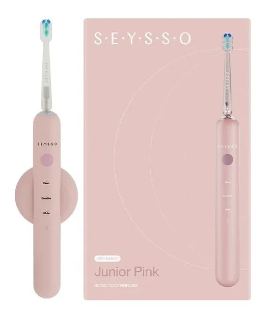 Szczoteczka soniczna dla dzieci SEYSSO Junior Pink w kolorze różowym