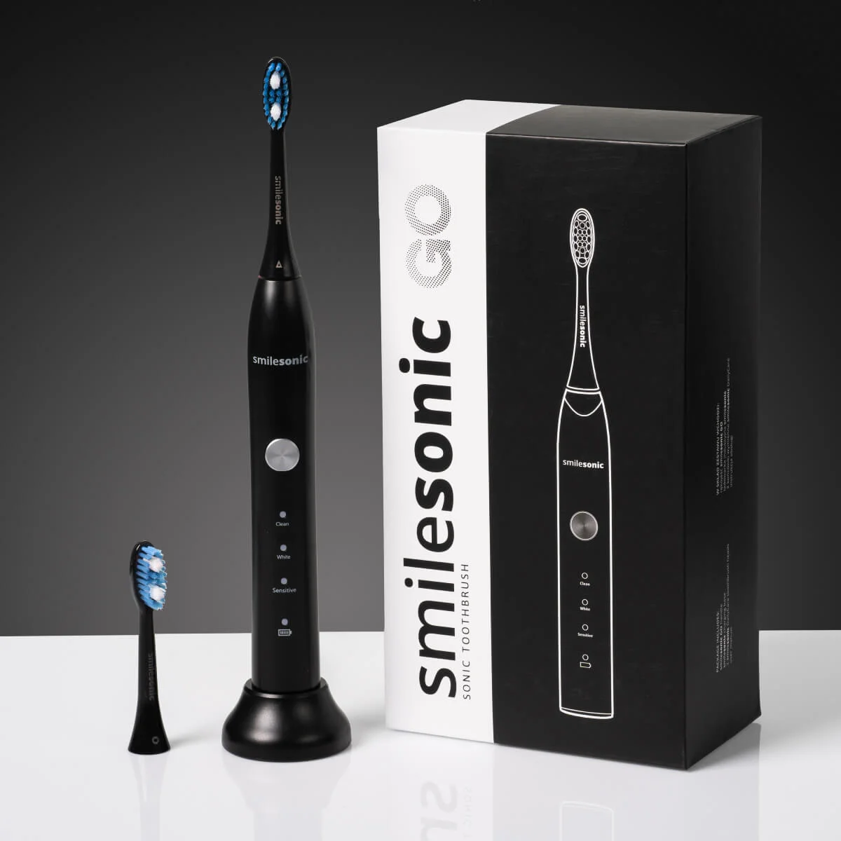 Szczoteczka soniczna Smilesonic GO Black