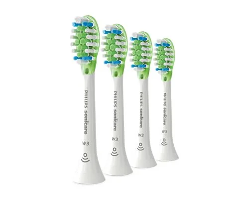 Philips Sonicare W3 Premium White (4 szt.) – białe końcówki wybielające do szczoteczki sonicznej Philips Sonicare HX9064/17