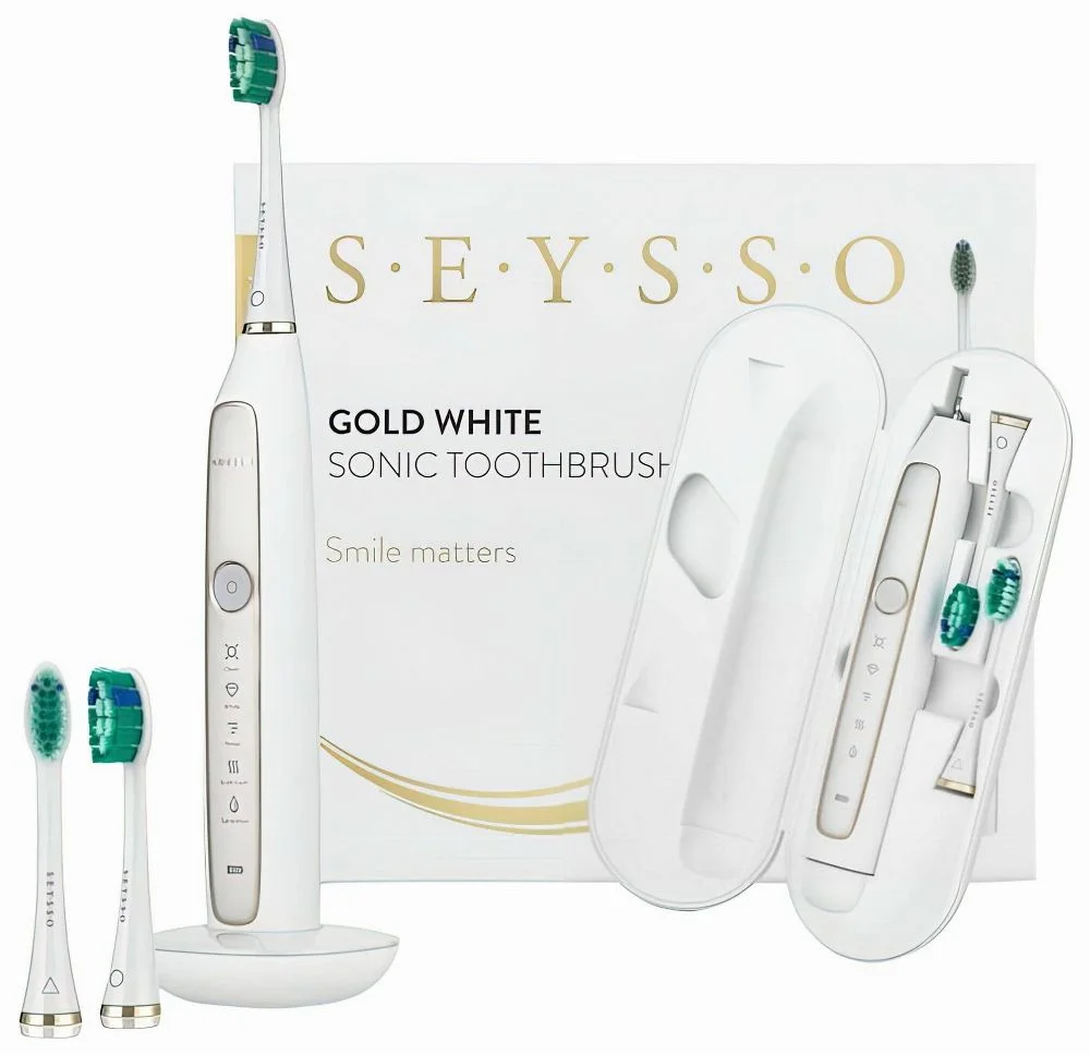 SEYSSO Gold White – szczoteczka soniczna