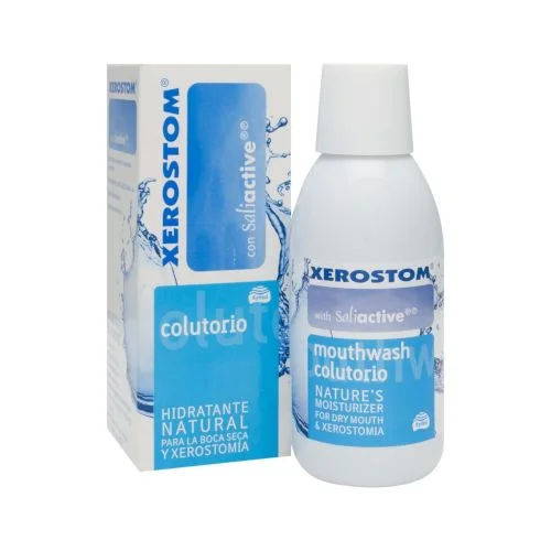 XEROSTOM Mouthwash 250 ml – płyn do płukania, zwalczający objawy suchości w jamie ustnej