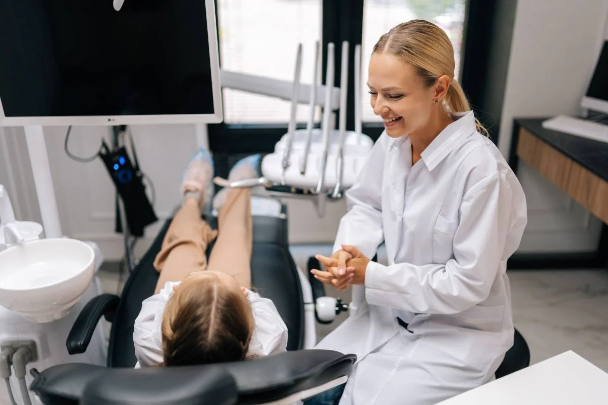 Dentysta w pracy