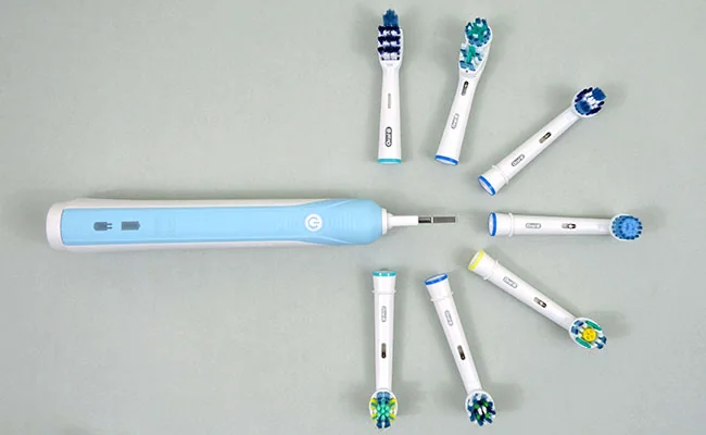 Rodzaje końcówek do szczoteczek elektrycznych Oral-B