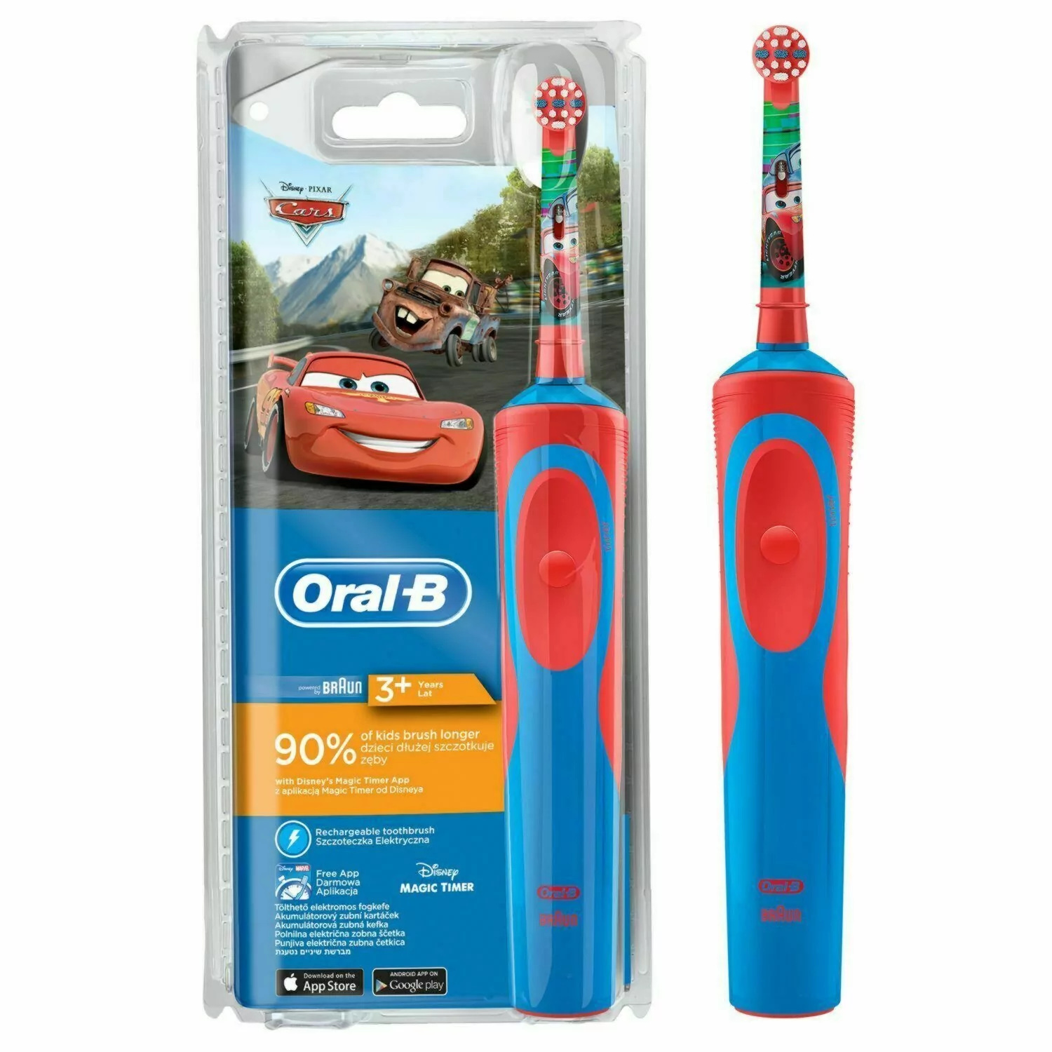 stages power oral-b dla dzieci