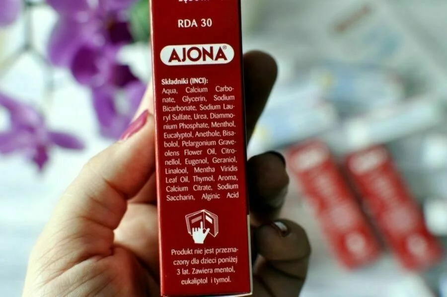 sklad pasty ajona ajona sklad